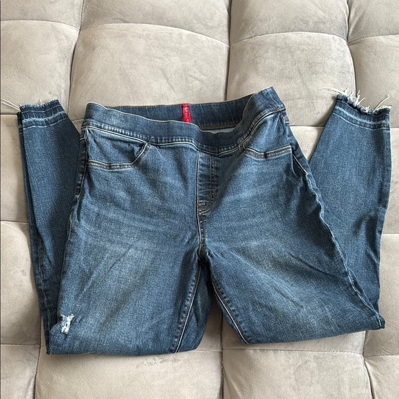 SPANX Denim - Spanx Women's Blue Jeggings size Large